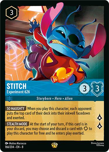 Disney Lorcana: Stitch - Experiment 626 card image