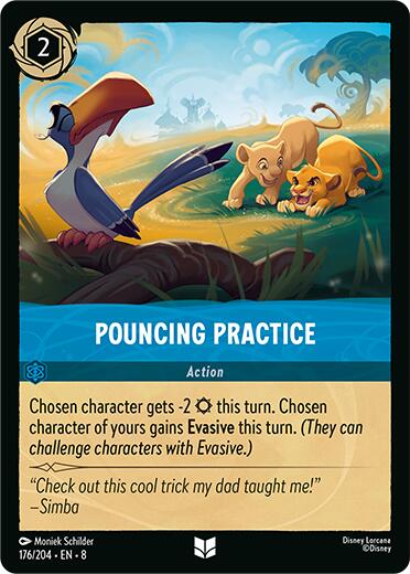 Disney Lorcana: Pouncing Practice card image