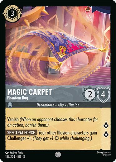 Disney Lorcana: Magic Carpet - Phantom Rug card image