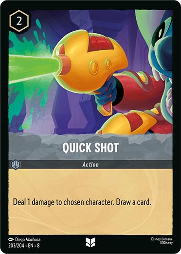 Disney Lorcana: Quick Shot card image