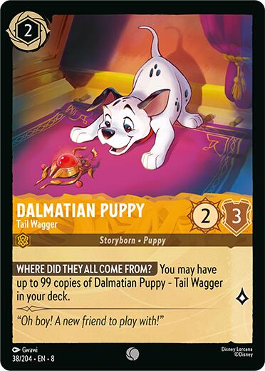 Disney Lorcana: Dalmatian Puppy - Tail Wagger card image