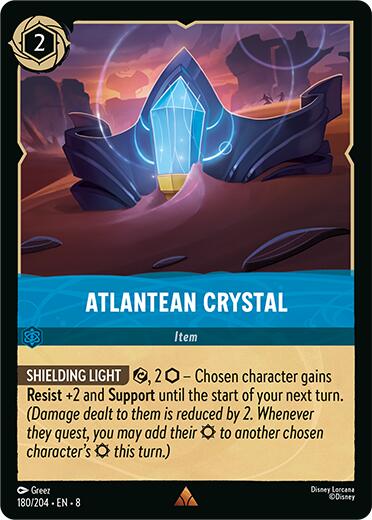 Disney Lorcana: Atlantean Crystal card image