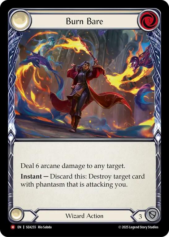 Flesh and Blood TCG: Burn Bare image