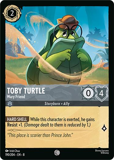 Disney Lorcana: Toby Turtle - Wary Friend card image