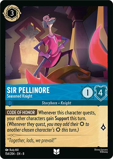 Disney Lorcana: Sir Pellinore - Seasoned Knight card image