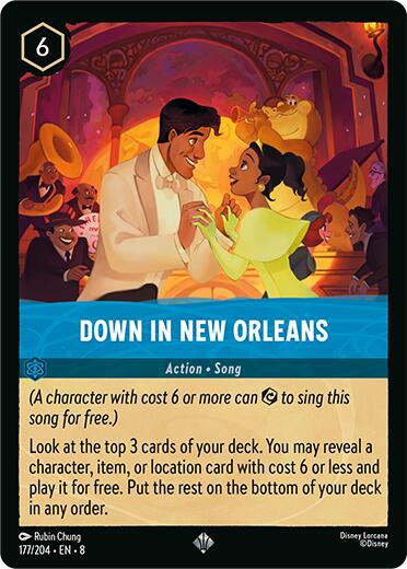 Disney Lorcana: Down in New Orleans card image