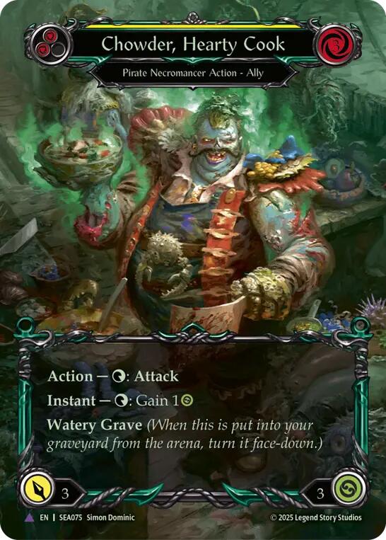 Flesh and Blood TCG: Chowder, Hearty Cook (Marvel) image