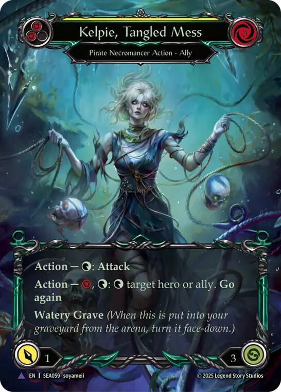Flesh and Blood TCG: Kelpie, Tangled Mess (Marvel) image