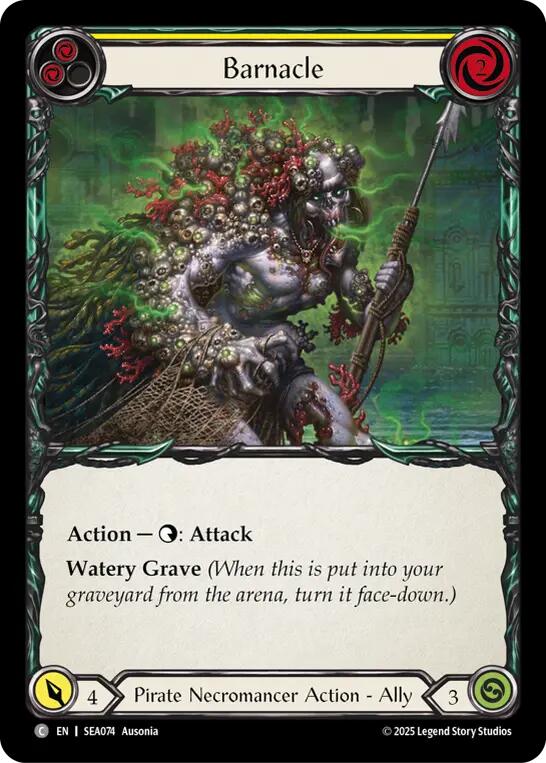 Flesh and Blood TCG: Barnacle image