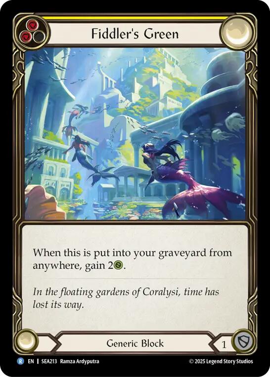 Flesh and Blood TCG: Fiddler's Green (Yellow) image