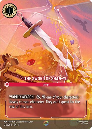 Disney Lorcana: The Sword of Shan Yu (Enchanted) card image