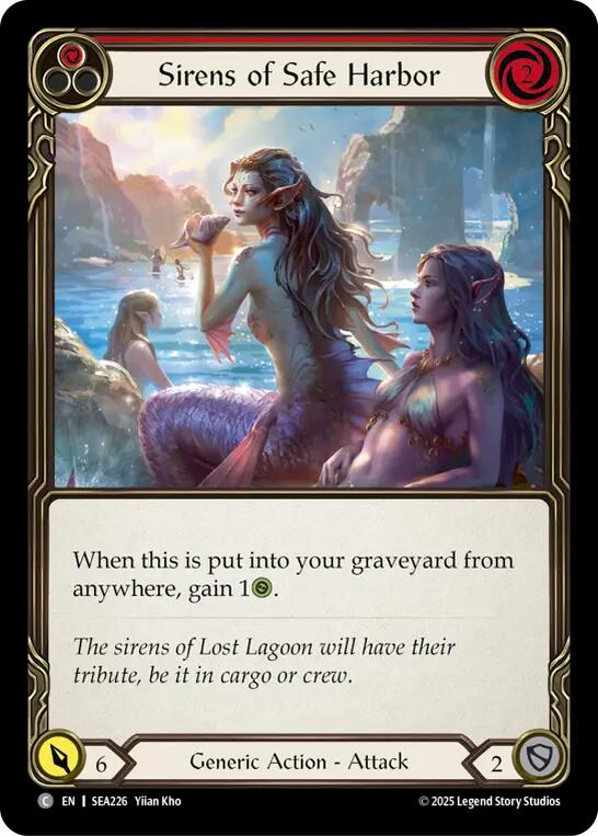 Flesh and Blood TCG: Sirens of Safe Harbor (Red) image
