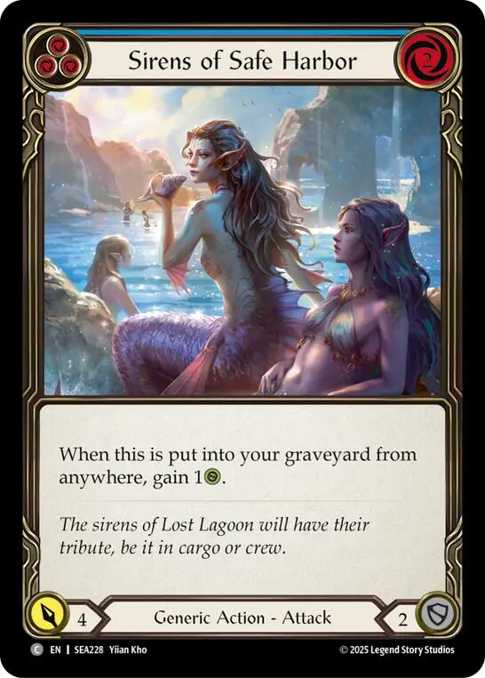 Flesh and Blood TCG: Sirens of Safe Harbor (Blue) image