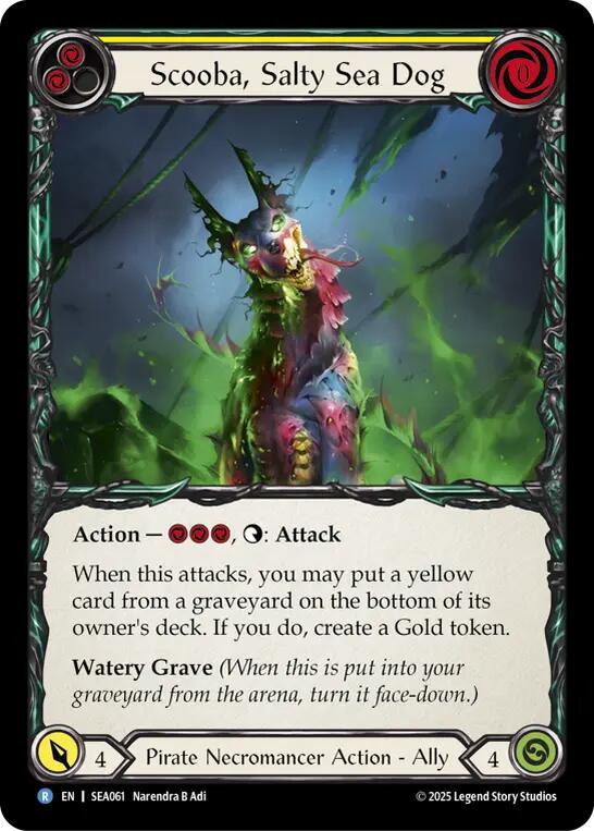 Flesh and Blood TCG: Scooba, Salty Sea Dog image