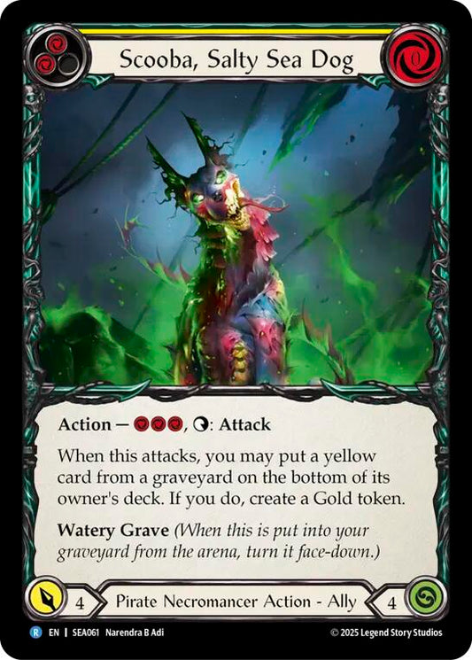 Flesh and Blood TCG: Scooba, Salty Sea Dog image