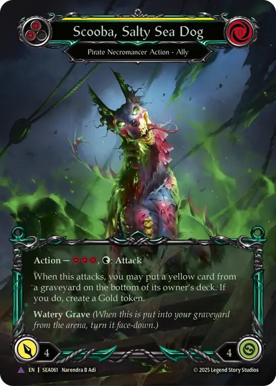 Flesh and Blood TCG: Scooba, Salty Sea Dog (Marvel) image
