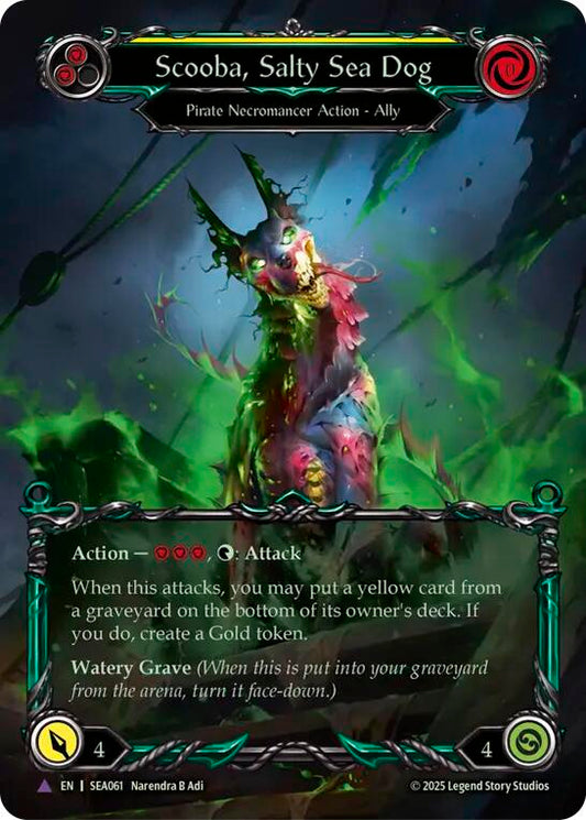 Flesh and Blood TCG: Scooba, Salty Sea Dog (Marvel) image