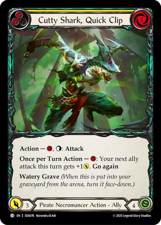 Flesh and Blood TCG: Cutty Shark, Quick Clip image