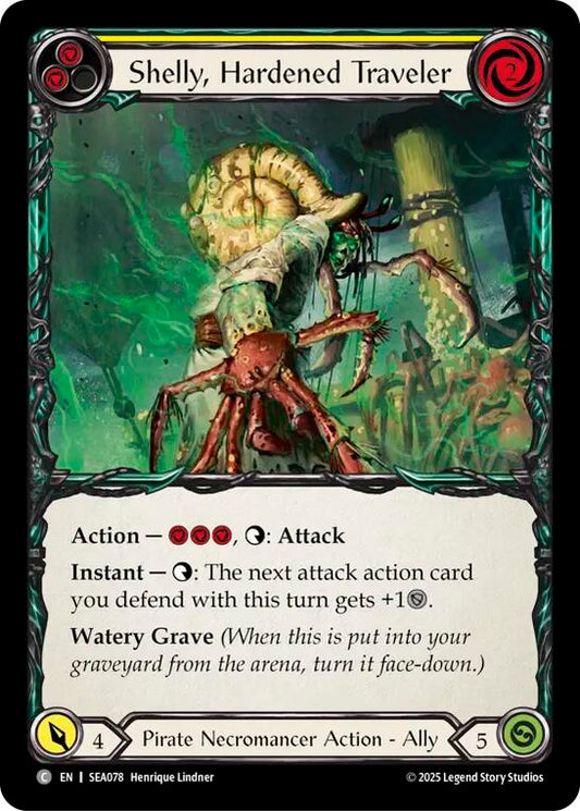 Flesh and Blood TCG: Shelly, Hardened Traveler image