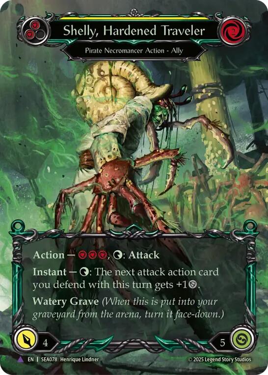 Flesh and Blood TCG: Shelly, Hardened Traveler (Marvel) image