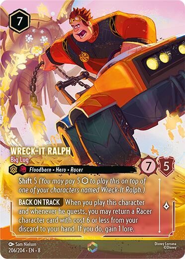 Disney Lorcana: Wreck-It Ralph - Big Lug (Enchanted) card image