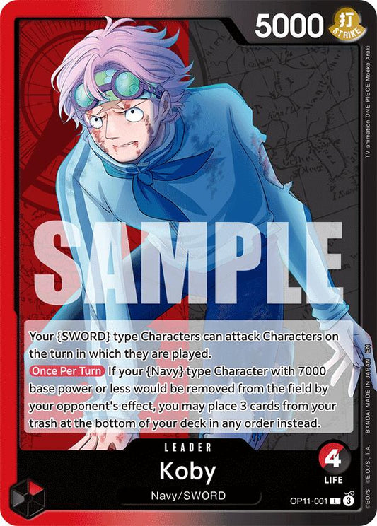 One Piece Card Game: Koby (001) card image