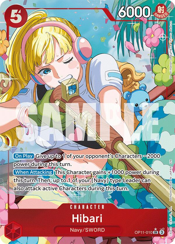 One Piece Card Game: Hibari (Alternate Art) card image