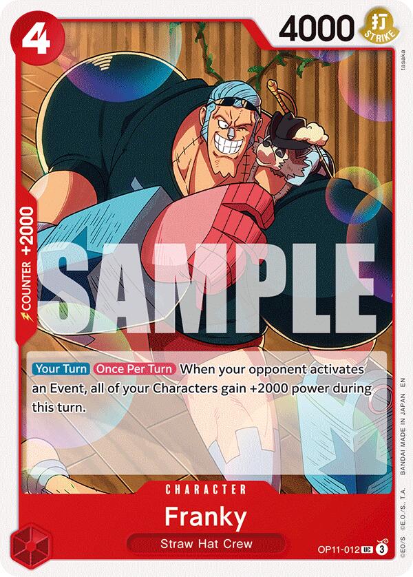 One Piece Card Game: Franky card image
