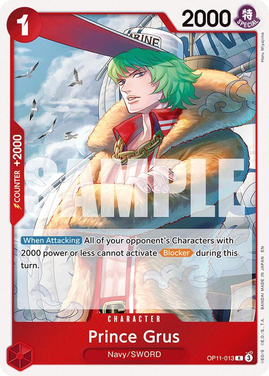 One Piece Card Game: Prince Grus card image