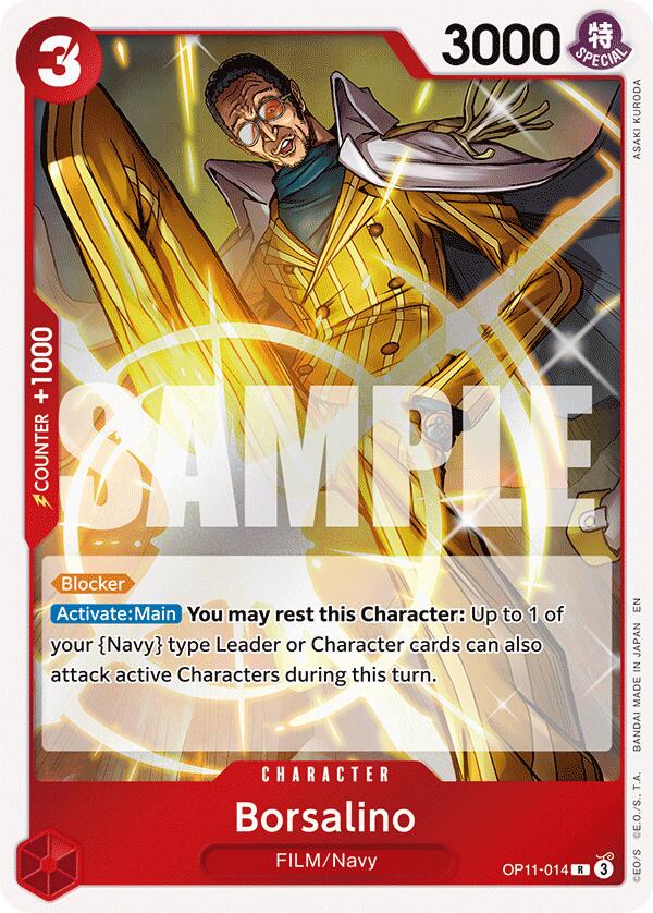 One Piece Card Game: Borsalino card image