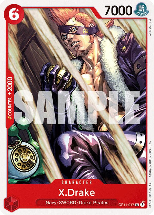 One Piece Card Game: X.Drake card image