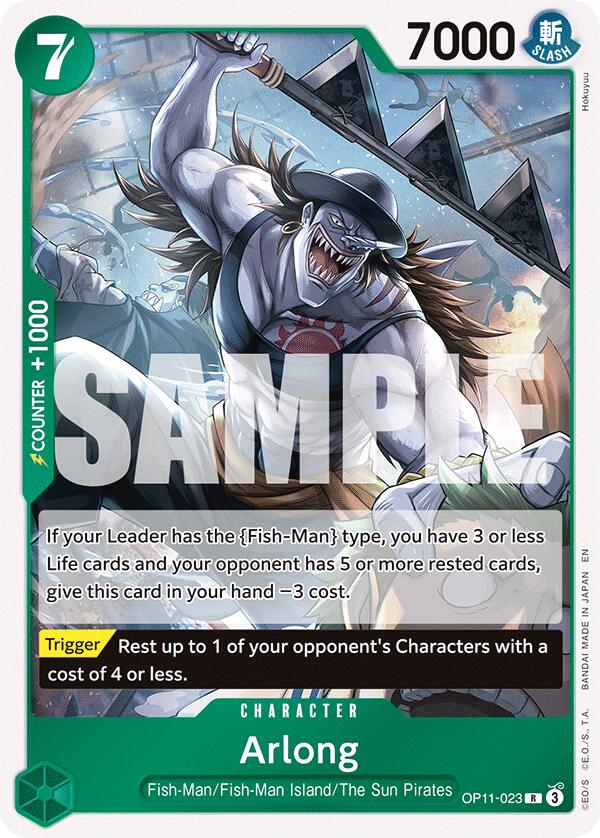 One Piece Card Game: Arlong card image
