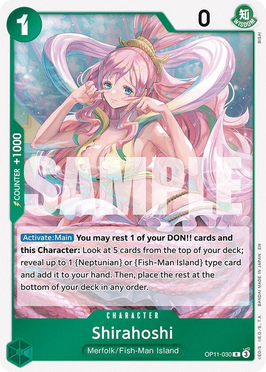 One Piece Card Game: Shirahoshi (030) card image