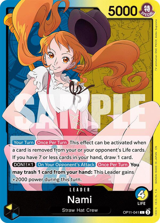 One Piece Card Game: Nami (041) card image