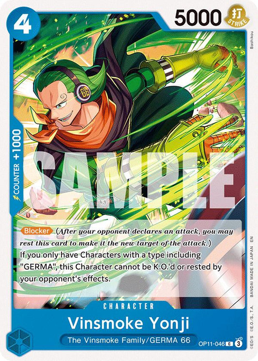 One Piece Card Game: Vinsmoke Yonji card image
