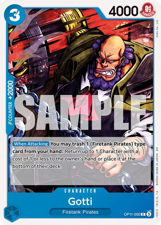 One Piece Card Game: Gotti card image