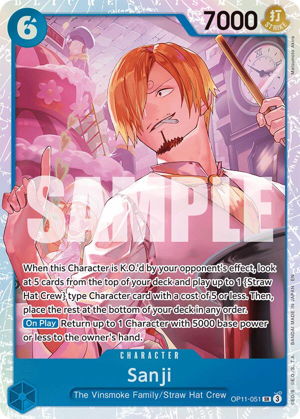 One Piece Card Game: Sanji card image