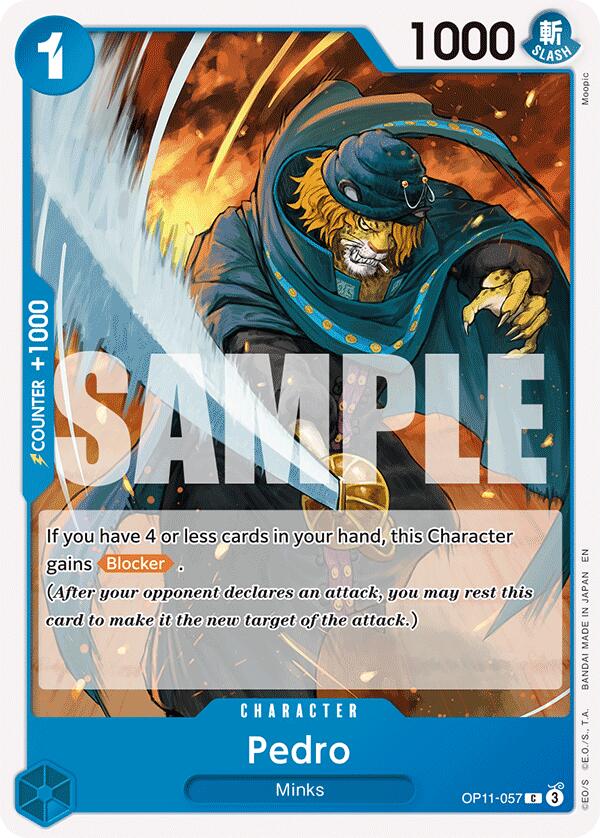 One Piece Card Game: Pedro card image