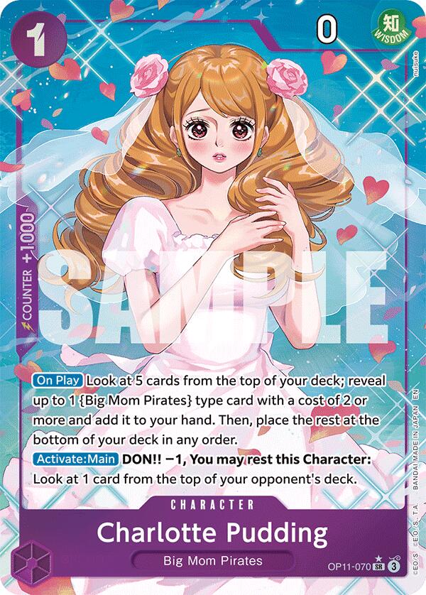 One Piece Card Game: Charlotte Pudding (Alternate Art) card image