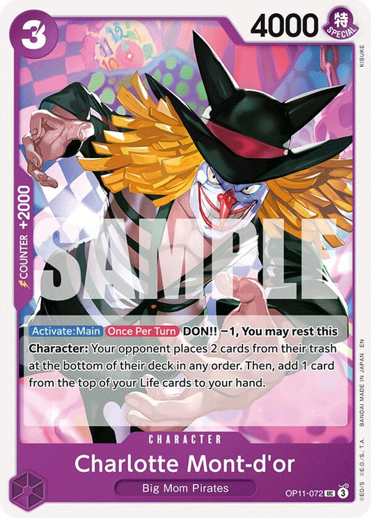 One Piece Card Game: Charlotte Mont-d'or card image