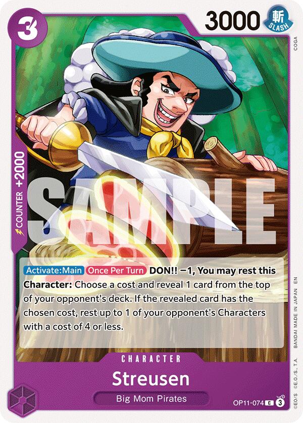 One Piece Card Game: Streusen card image