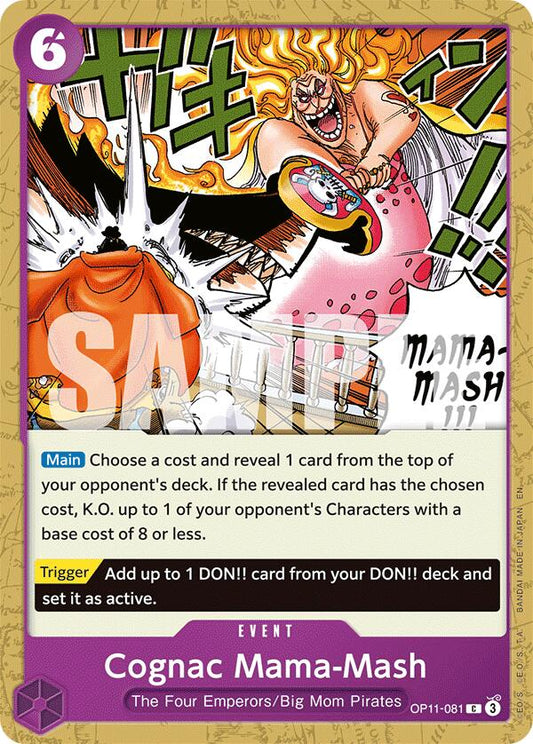 One Piece Card Game: Cognac Mama-Mash card image