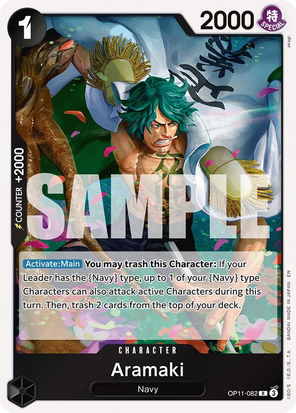 One Piece Card Game: Aramaki card image