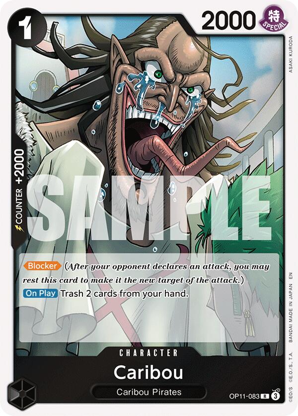 One Piece Card Game: Caribou card image
