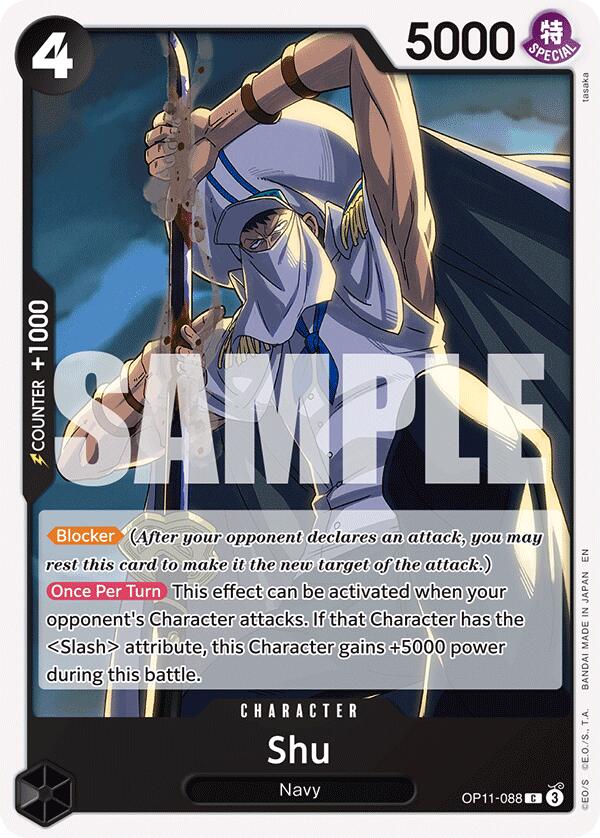 One Piece Card Game: Shu card image