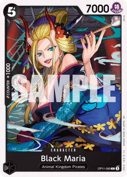One Piece Card Game: Black Maria card image