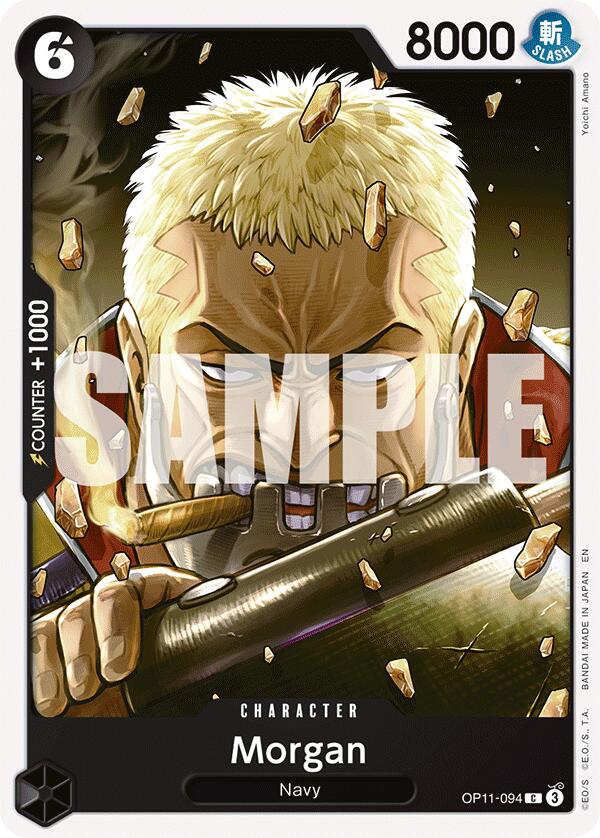 One Piece Card Game: Morgan card image