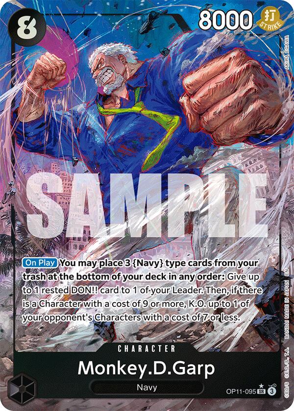 One Piece Card Game: Monkey.D.Garp (Alternate Art) card image