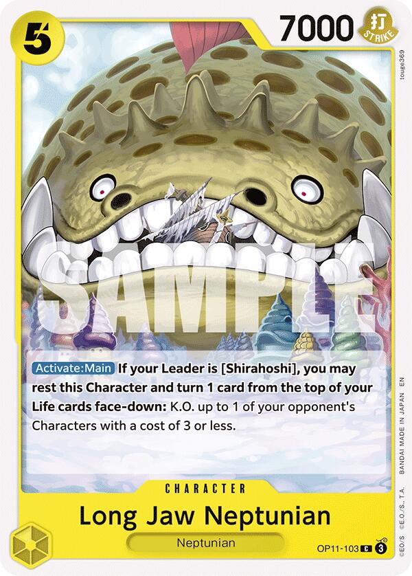 One Piece Card Game: Long-Jaw Neptunian card image