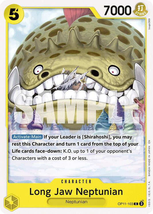 One Piece Card Game: Long-Jaw Neptunian card image